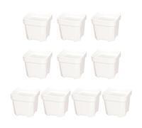 Kaeltsyn 10PCS Succulents Flowerpots for Small Plan Perfect for Home Study Desk Decoration Balcony Use Flower Pots