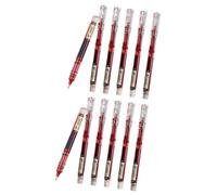 Kaeltsyn 12 Pack Colored Fountain Pen 0.5mm Fine Tip for Writing Training Teachers Quick Drying Liquid Inks Pen