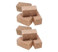 Kaeltsyn 12PCS Wooden Bales Bundle for Doll House, Rectangle | Realistic Hays Stack Farm Scene Display, Educational Toy for Children and Adult Collector, Doll House Accessories