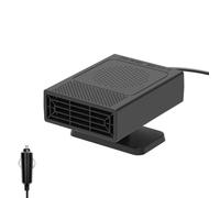 Kaeltsyn 12V / 24V Portable Car Heater Defogger with Warm, Base model | Warm Air for Cabin Warming, Windshield Defogging and Defrosting, Front Grille Outlet, Corded Vehicle Power