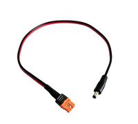Kaeltsyn 14AWG XT60I Female to DC5521 Male Power Cable for Solar Panel and Mobile Power Stations 30/50 / 100cm Long Anti Reverse Connection Wire