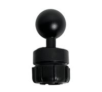Kaeltsyn 17 to 25mm Mount Interface Adapter for Phone & Navigation, 60MM | Ball Interface Output, Aluminum-Alloy Components, Segmented Socket End, for Compatible Navigation Mount Assemblies