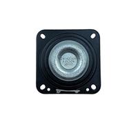 Kaeltsyn 2.5In Curved Anodized Black Aluminum Woofer with Rubber Surround Loudspeaker Driver for Highly Power Music Systems Rubber Border Low Lecturer for Party