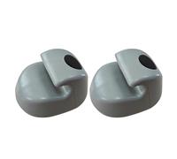 Kaeltsyn 2 Pieces Sun Shade Attachment S161023-661 for Big Trucks Gray Interior Fast Mount Clamp Improves Visibility on Route Gray Interior
