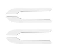 Kaeltsyn 2PCS Anti Scratch High Impacts ABS Exterior Door Handle Protector Guards Shielding Suitable for Automobile 2021-2022 Models Door Handle Carbon Fiber Wrap
