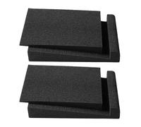 Kaeltsyn 2Pcs Multifunctional Shock Absorbing Foam Pad with Application for Various Electronic Devices Desktop Speakers Pad