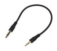 Kaeltsyn 3.5mm to 2 Cable Male to Stereo Coiled Cord 3 to Connector Stereo Cable to