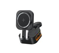 Kaeltsyn 3 in 1 Chargers Hub with 15W Fast Charging and 80cm Retractable Cable for Phone Watch and Earbuds Device