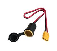 Kaeltsyn 30 a XT90 Motorcycle to Accessory Socket, Female head 1.5M | Attached Socket Cap Covers Female Receptacle When It Is Disconnected From XT90 Plug Equipment