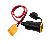 Kaeltsyn 30 a XT90 Motorcycle to Accessory Socket, Males head 1.5M | Attached Socket Cap Covers Female Receptacle When It Is Disconnected From XT90 Plug Equipment