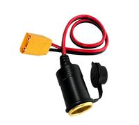 Kaeltsyn 30 a XT90 Motorcycle to Accessory Socket, Males head 50CM | Attached Socket Cap Covers Female Receptacle When It Is Disconnected From XT90 Plug Equipment
