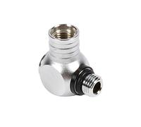 Kaeltsyn 360 Degree Rotation Hose Adapter Low High Pressure Diving Accessories Regulator Connector Fit for 1nd Stage Faucet to Hose Adapter Quick Connect for Sink Faucet Washer Garden Kit