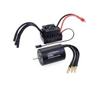 Kaeltsyn 3660 Power Unit and 60A Speed Controller Combo Accurate Control and Strength for 1/10 Scale Remote Control Vehicles Truck Motor