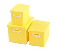 Kaeltsyn 3D Print Offices Storage Box Miniatures Model Figure 3PCS 1/12 Doll House Accessories Realistic Furniture Scene Display Doll House Accessories