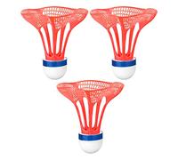 Kaeltsyn 3Pcs / Set Outdoor Badminton Airshuttle Nylon Shuttlecock Feather Resistance Wind Balls Ball for Training Badminton Sets for Backyard Set for Kids Shuttlecocks Outdoor