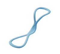 Kaeltsyn 8-Shape Fitness Pull Rope Elastic Resistance Band for Muscle Training, Chest Stretch & Full-Body Exercise Back Training Rope Exercise Band Stretching Tool