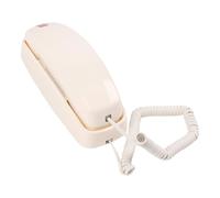 Kaeltsyn 90s Inspired Wall Mountable Desk Telephone Having Bright Light and High Sound Alert for Elderly People Blue Retro Phone with Illuminated Buttons and Loud Alarm for Seniors Home Use