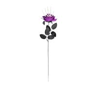 Kaeltsyn Adjustable Skeleton Hand Rose Halloween Decoration Silk Floral Display for Home Haunting House Themes Skeleton Hand Artificial Flower