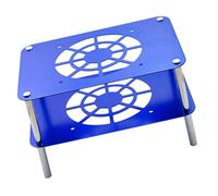 Kaeltsyn Advanced Aluminum Router Coolers Double Levels Platform Easy Installation Thermal Regulation for Electronics Double Layer Router Heat Sink