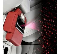 Kaeltsyn Advanced Vehicle Armrest Protector Having Tissue Storage Drink Holders and Ceiling Night View Projection Type C Fast Charging Car Planner