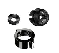 Kaeltsyn Aluminum Alloy Screw Nut Pad for 17Mm Joint Windshield Suction Cup Stand Aluminum Screw Nut Cap Pad Car Phone Holder Accessories