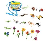 Kaeltsyn Animal Replicas for Developing Cognitive Skills and Imagination Educational Fly Dolls