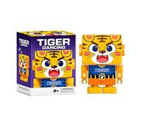 Kaeltsyn Animated Dancing Tigers Toy with Music and Moves for Kids Interactive Play Time Funny Interactive Cartoon Playful Electronic