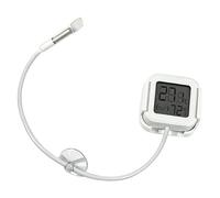 Kaeltsyn Aquariums Temperature Humidity Monitor Tool with Celsiuses Fahrenheits Change Great for Fishtanks Reef Accessories Aquarium Celsius Switchable Terrarium Humidity Gauge Saltwater