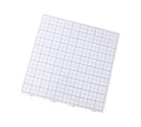 Kaeltsyn Art Beads Pegboard PP Beading Plate with 104 Pegs Ideal for Children Craft Activities High Temperature Resistant Bead Board