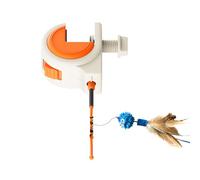 Kaeltsyn Automatic Interactive Cats Teaser with Jumping Motion and Sound Simulation for Play Detachable Puss Stick