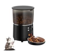 Kaeltsyn Automatic Puss Food Dispenser 4L Real Time Remote App Access Scheduled Feeding USB Connection Timing Quantitative Feeding Machine