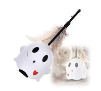 Kaeltsyn Automatic Rechargeable Chaser Toy, Interactive Moving Fun for Indoor Felines and Engagement Rechargeable Automatic Toy Interactive Chaser for Indoor Felines and Engaging Fun