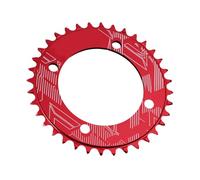 Kaeltsyn Bicycles 104BCD Crank Narrow Wide Chainring Bike Positive and Negatives Teeth Chainwheel Circles Crankset Single Plate Mountain Positive and Negatives Teeth Chainwheel