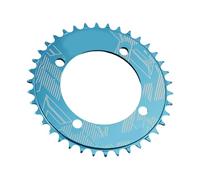 Kaeltsyn Bicycles 104BCD Crank Narrow Wide Chainring Bike Positive and Negatives Teeth Chainwheel Circles Crankset Single Plate Mountain Positive and Negatives Teeth Chainwheel
