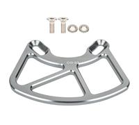 Kaeltsyn Bicycles Chain Guard Aluminum Alloys Bash Plate Mountain Bike Chain Wheel Bash Guard for 22T-26T Chainrings Easy to Use Bicycles Crank Chainring Protector