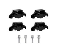 Kaeltsyn Bike Trainer Anti Vibrations Feet Set Includes Stabilizer Pads Exercise Cycling Feet Mat for Home Gyms Use Indoor Bike Trainer Regulator