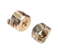 Kaeltsyn Brass Part for Steering Systems to Increase Vehicle Dynamics Front Wheel Weights for 1/30 Scale Models Front Wheel Weights