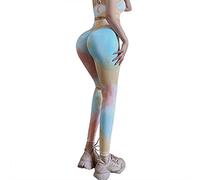 Kaeltsyn Butt Lifting Leggings for Women Tie Dye Workout Seamless High Scrunch Booty Yoga Pants Pants Suits for Women Wedding