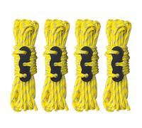 Kaeltsyn Camping Rope Cord Guy Line for Camping Tent Fixation, Travel Backpacks, Outdoor 13 Feet 3mm Reflective Tent Reflective