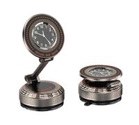 Kaeltsyn Car Phone Holder with 360 Degree Rotation and Built in Clock for Mobile Devices From Series 12 to 17 and All Smartphones Gel Suction Phone Mount