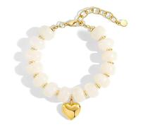 Kaeltsyn Charm Resin Accessory Adjustable Length Wristband Suitable for Dating and Special Occasions Button Shaped Love Charm