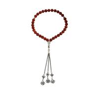 Kaeltsyn Classical Monochrome Buddhist Prayer Beads Strands Comfortable Lightweight Design Wristband Perfect for Daily Wear Elegant Calm Hand Chain