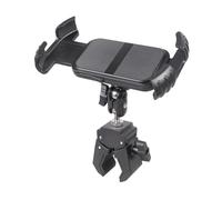 Kaeltsyn Clip Mount with Locking Mechanism Fit 1.3cm to 4.3cm Tubes for Choir Wedding Concert and Party Use Phone Clamp for Micr Stand