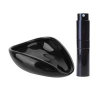 Kaeltsyn Coffee Dosing Set Ceramic Cup Trays Spray Bottle Brewing Supplies Perfect for Precise Brewing Bean Dosing Cup