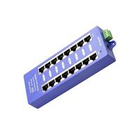 Kaeltsyn Compact PVC 8 Port Power Injectors High Power Supply Easy to Use Ideal for House & Work Area Internet Setup Gigabit Ethernet Poet Infuser