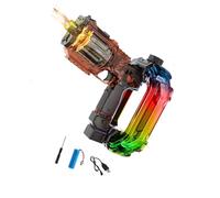 Kaeltsyn Cool LED Lights Automatic Water Squirter with Light High Pressure Fun Game Birthday Gift Fight Beach Toy Team Birthday Family Outdoor