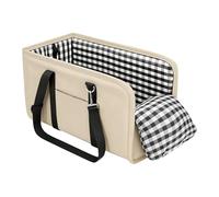 Kaeltsyn Cozy Small Dog Containing Extra Padding and Adjustable Harness Pet Travel Accessory