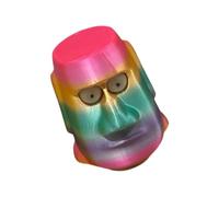 Kaeltsyn Creative 3D Printing Push Eye Statue Playful Desk Accessory with Even for Coworkers Family Rainbow Burst It Toy
