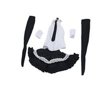 Kaeltsyn Desire Type School Uniform Outfit for 1/6 Scale Dolls Highlighting Removable Shirt Dress Fashion Doll Costume for Photoshoot