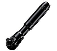 Kaeltsyn Detachable Reversible Car Ratchet Wrench for & Bolts, Black | Short-Handle Access, Continuous Turning with Fewer Repositioning Steps, Automotive and Motorcycle Repairs